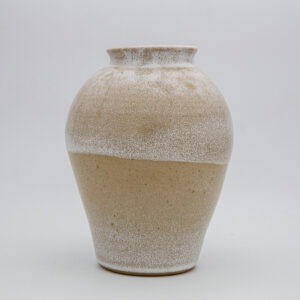 Vase ellipse à col